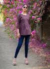 Aarvi 100 Miles Cotton Printed Ladies Top Catalog